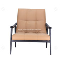 Wooden frame with armrest single Fynn chair sofa